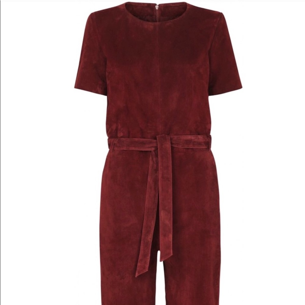 Just Female Rufus Jumpsuit In Oxblood